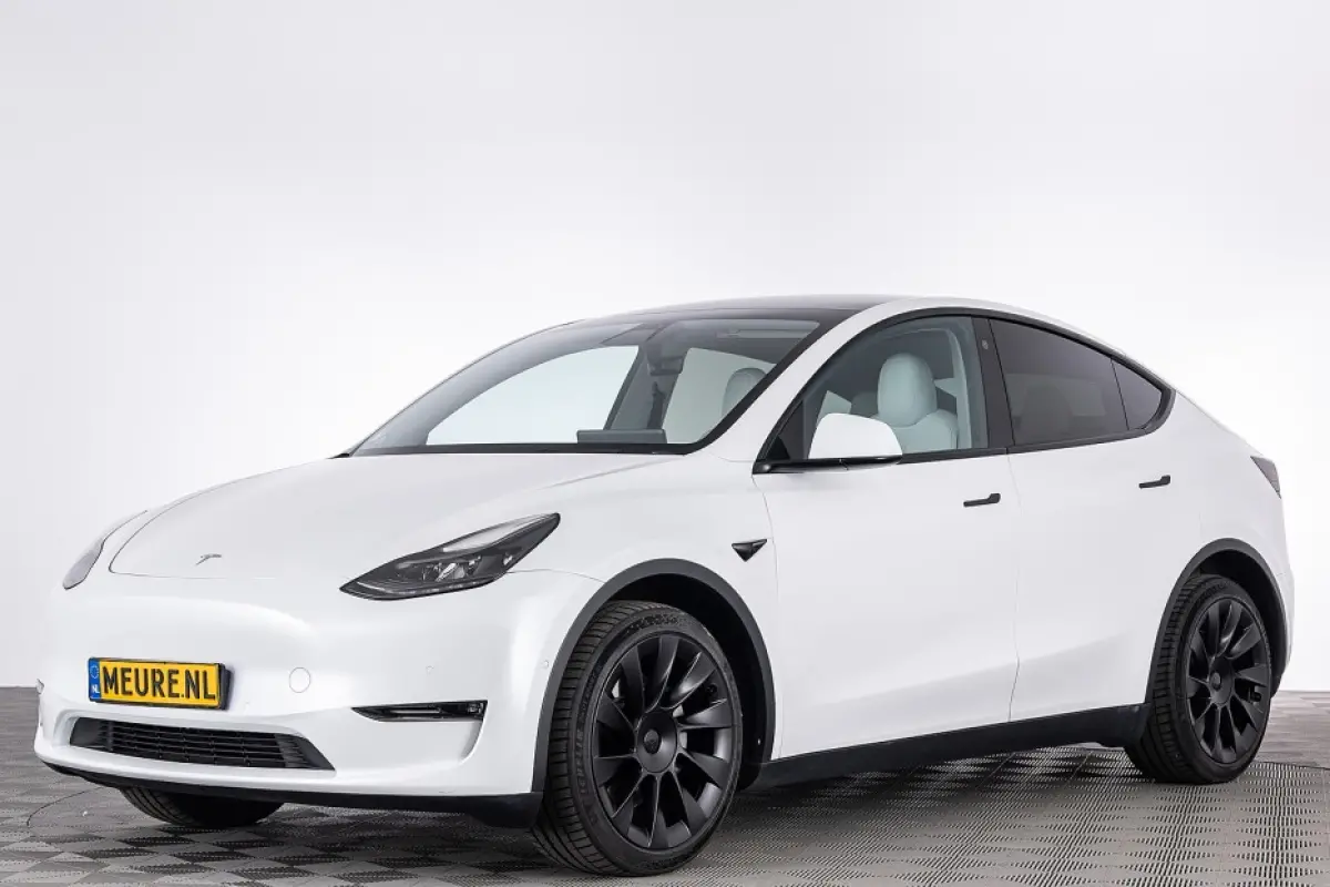 Long Range AWD 75 kWh *SOH 92.4%* PANORAMADAK | Wit LEDER | 20 Inch