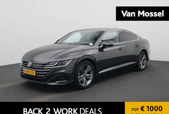 1.4 TSI eHybrid R-Line Business+ | Automaat | Virtual cockpit | Half-Leder | Trekhaak | Navigatie | Adap. Cruise control | Stoel/Stuur verwarming | Apple carplay | Climate control | Parkeer 