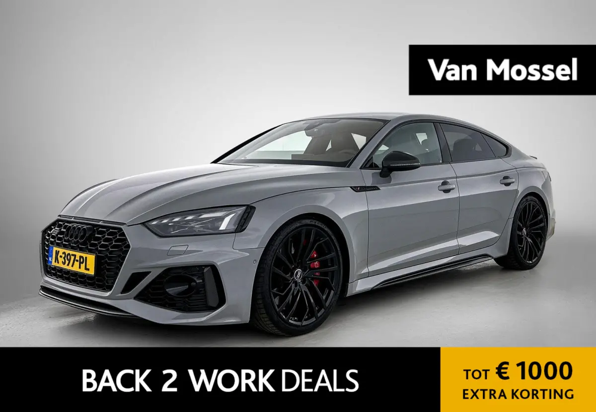 2.9 TFSI RS 5 quattro | RS DYNAMIC | CARBON | KERAMISCH | HEAD-UP | BANG & OLUFSEN | LEDER | ACHTERUITRIJCAMERA | STOELVERWARMING | MEMORY |