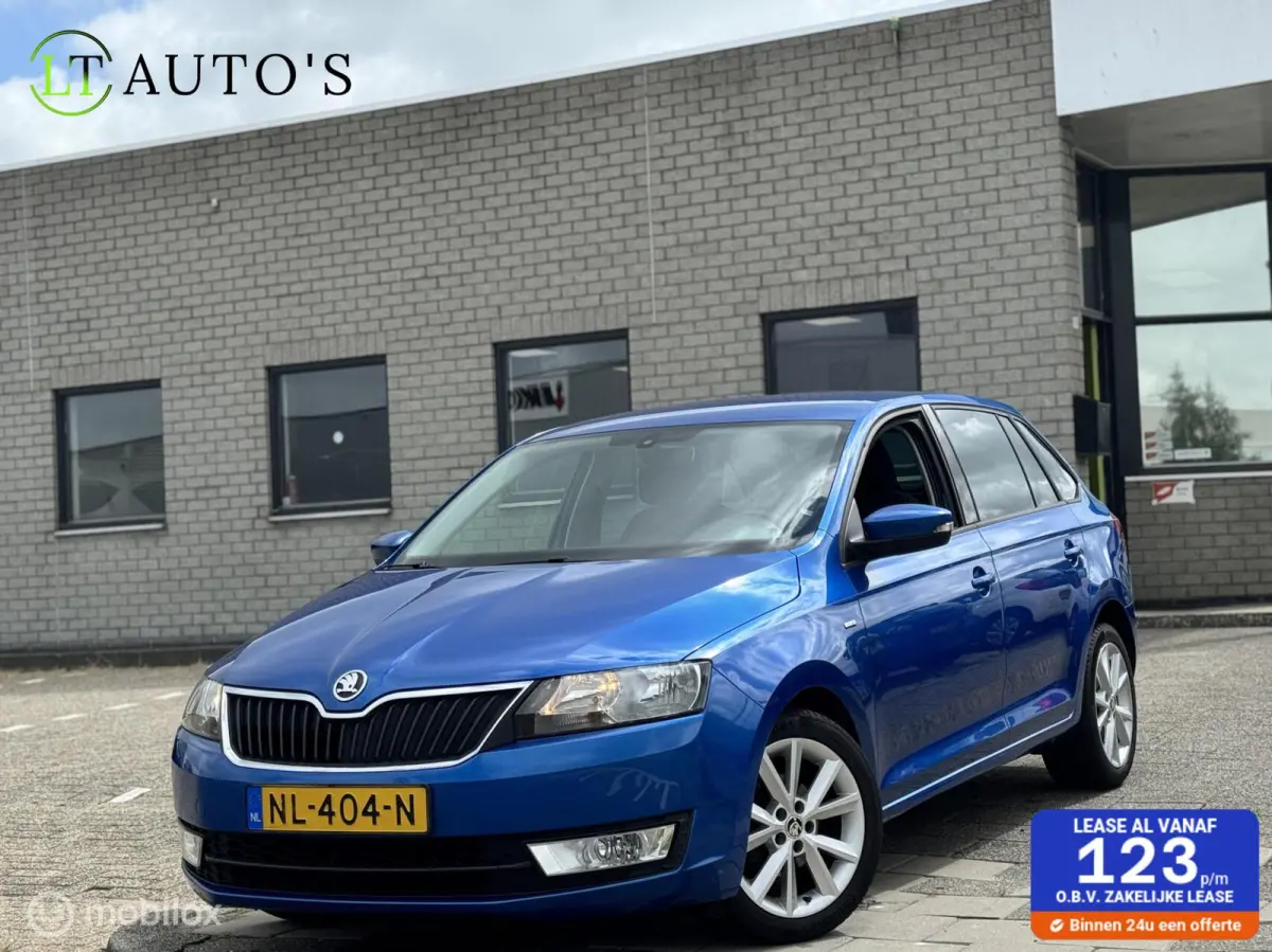 Škoda Rapid Spaceback 2017 Benzine Automatisch leasen