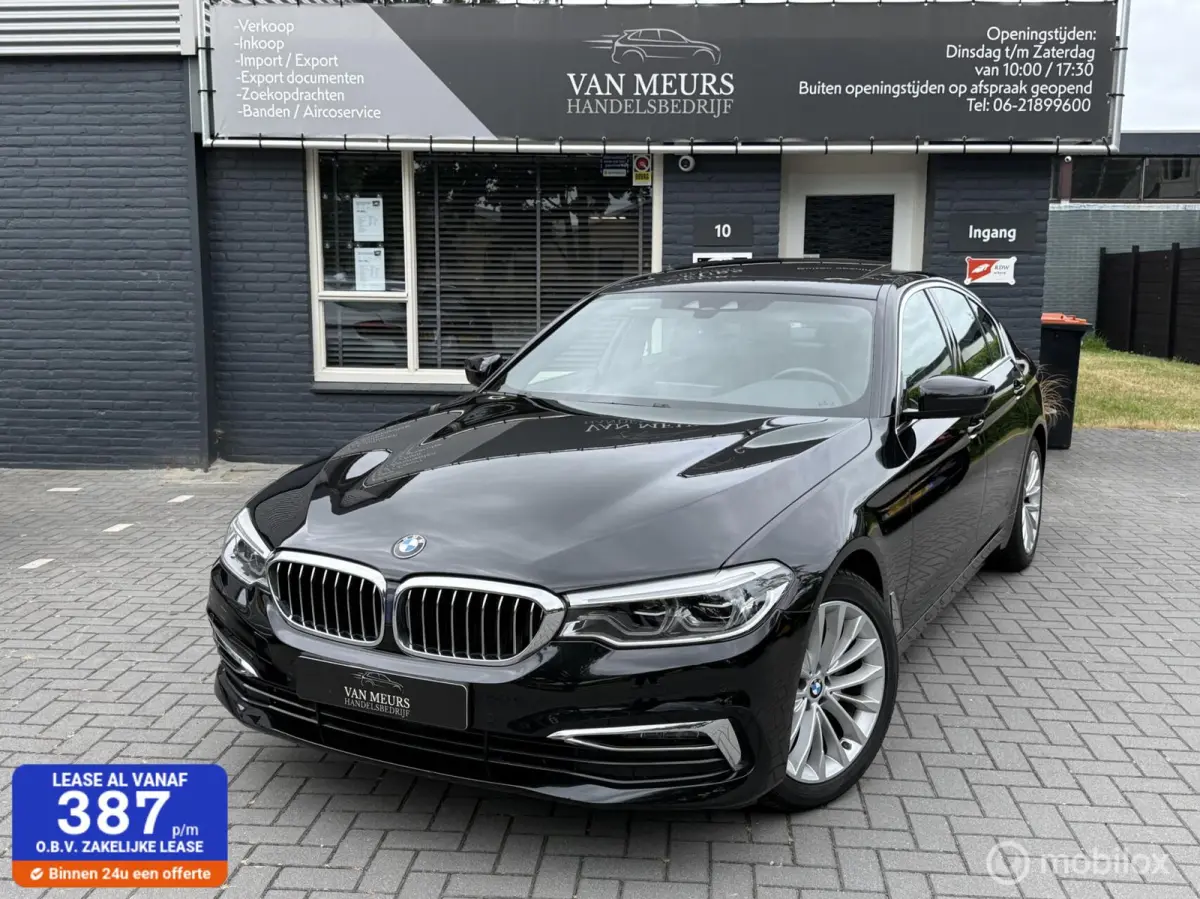 520i Corporate Lease High Executive, Automaat, leder, navigatie, apk bij aflevering...