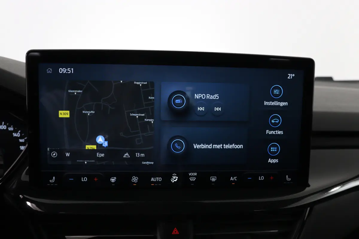1.0 EcoBoost Hybrid ST Line | 1e Eigenaar! | Dealer Onderhouden! | LED | Winterpack | Navi | Clima | Cruise Control | Parkeersensoren V+A | Lichtmetalen Velgen
