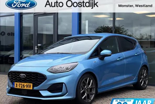 1.0 EcoBoost Hybrid ST-Line 125PK Cruise Carplay-Navi Climate Parkeersensoren Achter 17'' Velgen Privacy Glass *Sportief*