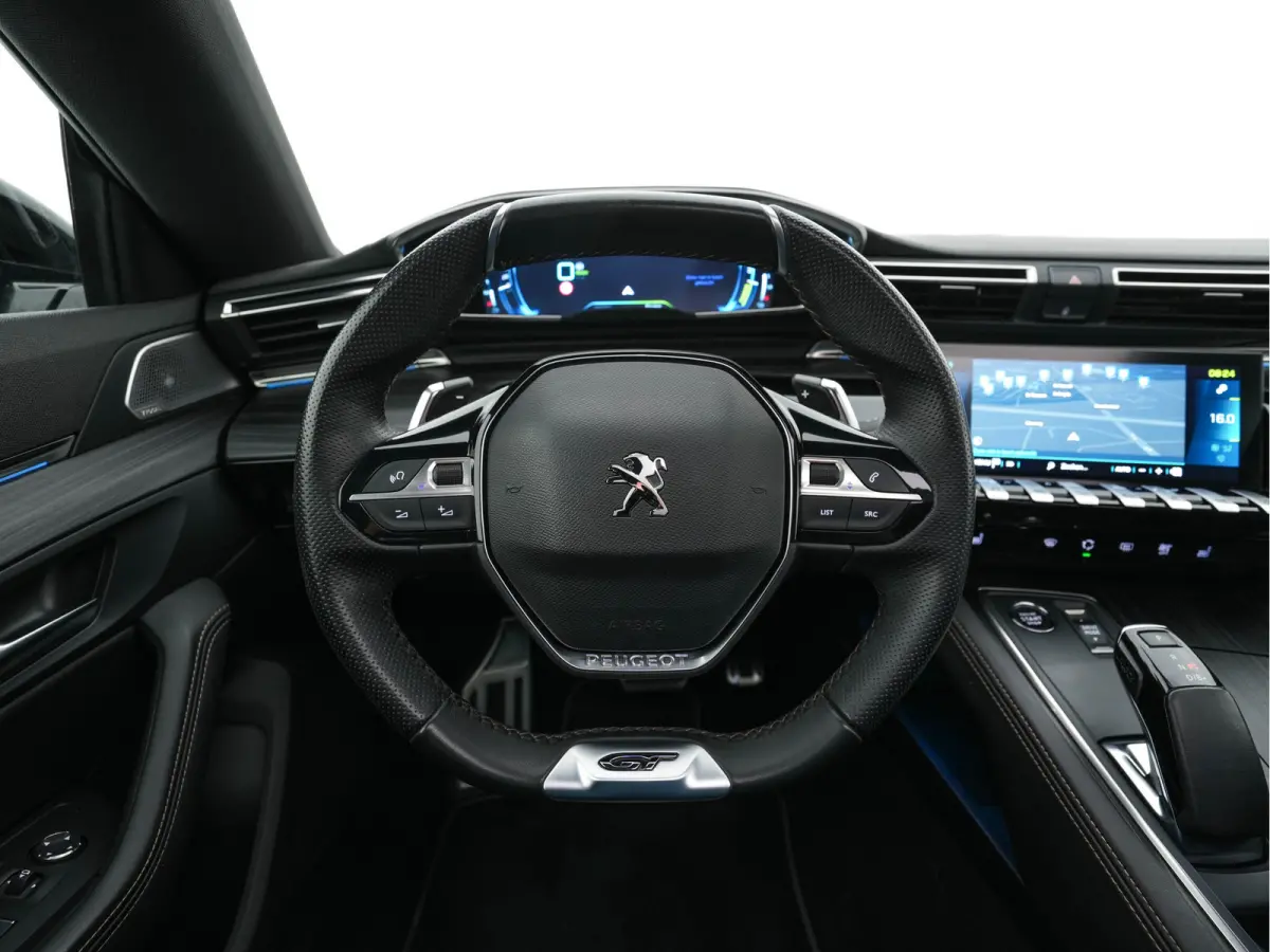 1.6 HYbrid GT-Line Pack Business (Plug-in) {SoH-100%} (INCL-BTW) Aut. *PANO | LEATHER-MICROFIBRE | FOCAL®-AUDIO | FULL-LED | CRUISE-ADAPT. | BLINDSPOT | DAB | DIGI-COCKPIT | HEATED-SPORTSEA