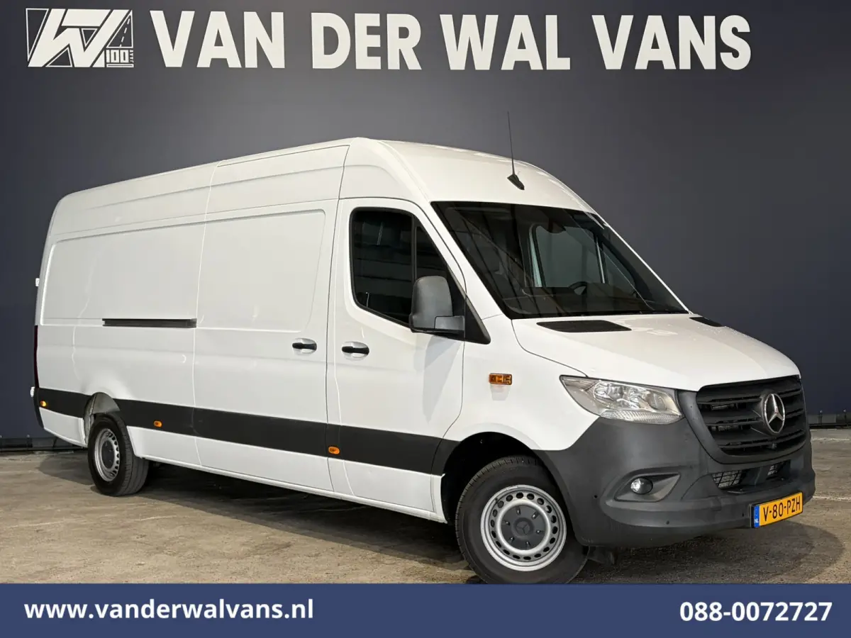 317 CDI 170pk L3H2 Euro6 Airco | 360 Graden Camera | Navigatie | Apple Carplay | Chauffeursstoel Cruisecontrol, Android Auto, Stoelverwarming, 270 Graden Achterdeuren, Parkeersensoren, Bijri