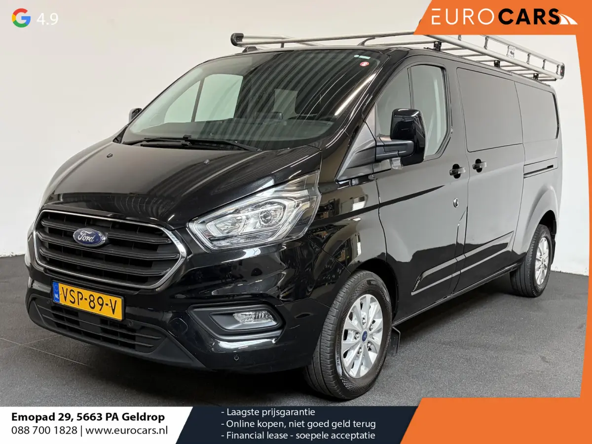 300 2.0 TDCI L2H1 Limited Dubbele cabine Navigatie Airco 2 Schuifdeuren Trekhaak Parkeersensoren Carplay DAB