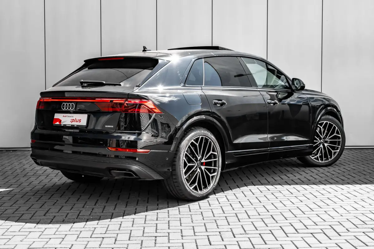 55 TFSI e quattro Pro Line S 394PK | Trekhaak | Panorama Dak | 360 Camera | Sfeerverlichting | Stoelverw. voor&achter