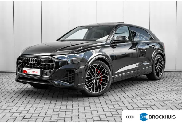 55 TFSI e quattro Pro Line S 394PK | Trekhaak | Panorama Dak | 360 Camera | Sfeerverlichting | Stoelverw. voor&achter