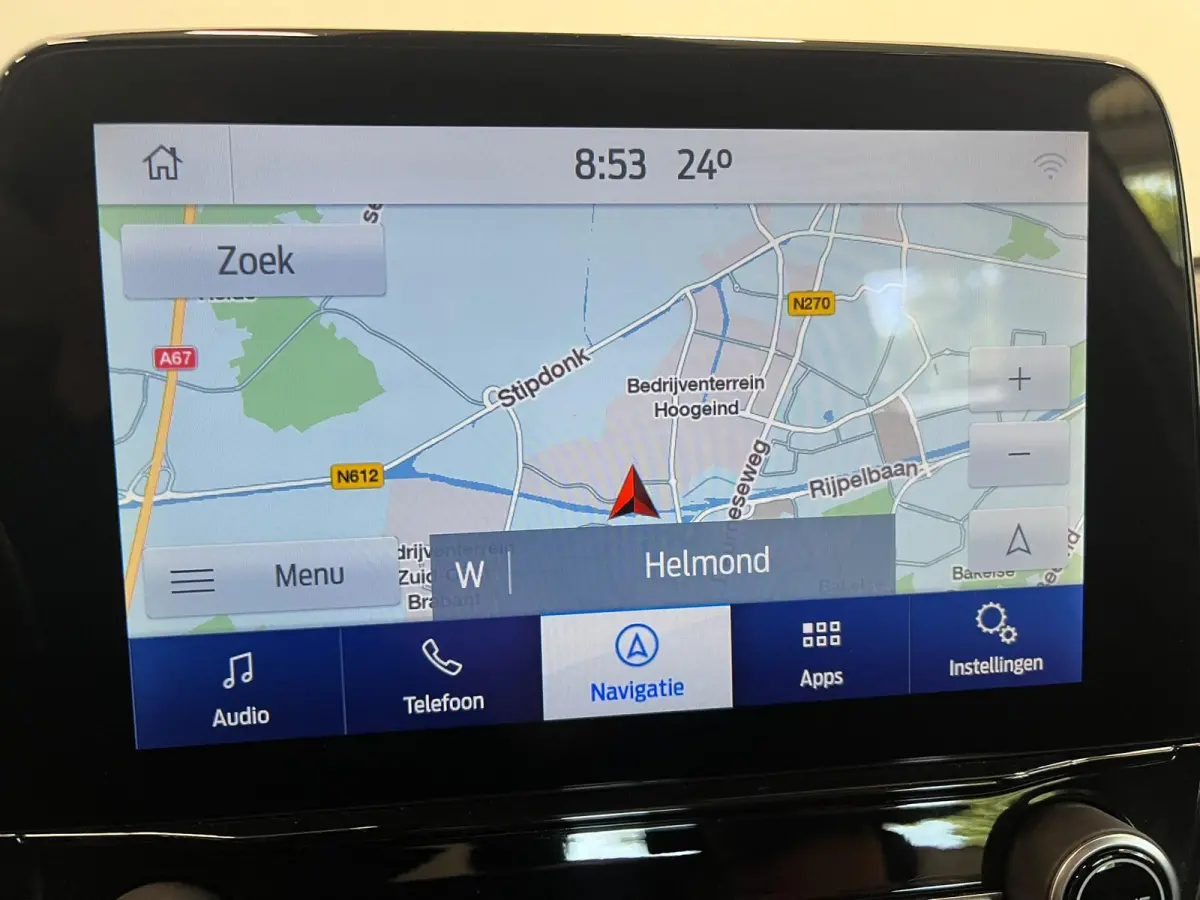 1.0 EcoBoost ST-Line Navigatie Apple Carplay Android Auto Parkeerhulp achter Cruise Control Stoel-en stuurverwarming Climate Control Lichtmetalen velgen