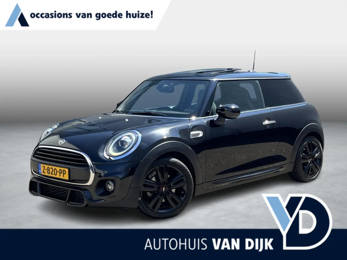 1.5 One Chili | Pano.Dak/Sportstoelen/Leder-Alcantara/JCW pakket/Navi/Clima/Cruise/Apple CarPlay-Android Auto
