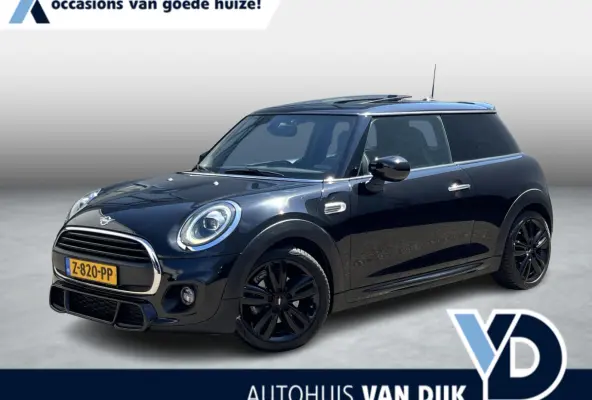 1.5 One Chili | Pano.Dak/Sportstoelen/Leder-Alcantara/JCW pakket/Navi/Clima/Cruise/Apple CarPlay-Android Auto