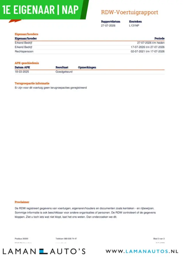 1.0 e-TSI DSG Sport Business Automaat | Trekhaak Virtual CarPlay ECC NAV Metallic Cruise 16" LMV | MHEV Voorschoten