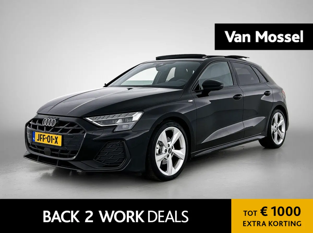 35 TFSI S edition | 2x S-LINE | Panoramadak | SONOS | Matrix | Sfeerverlichting | Stoelverwarming | Virtual Cockpit | Apple Carplay / Android Auto | Cruise Control | Climate Control | 18" Li