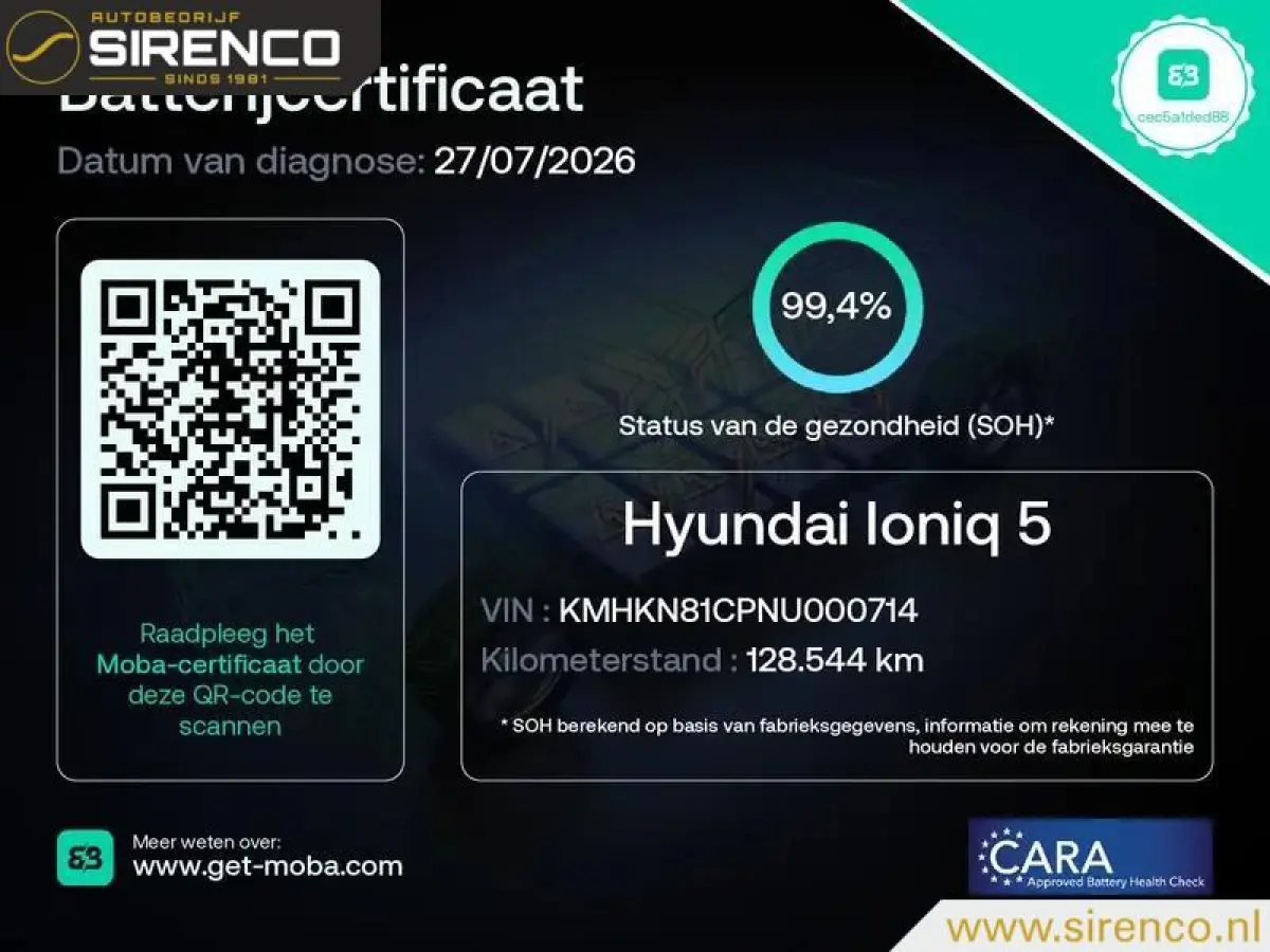 Connect + AWD 73kWh | gravity gold | leder | hud | v2l | bose | camera | stoel + stuurverwarming | soh 99.4%