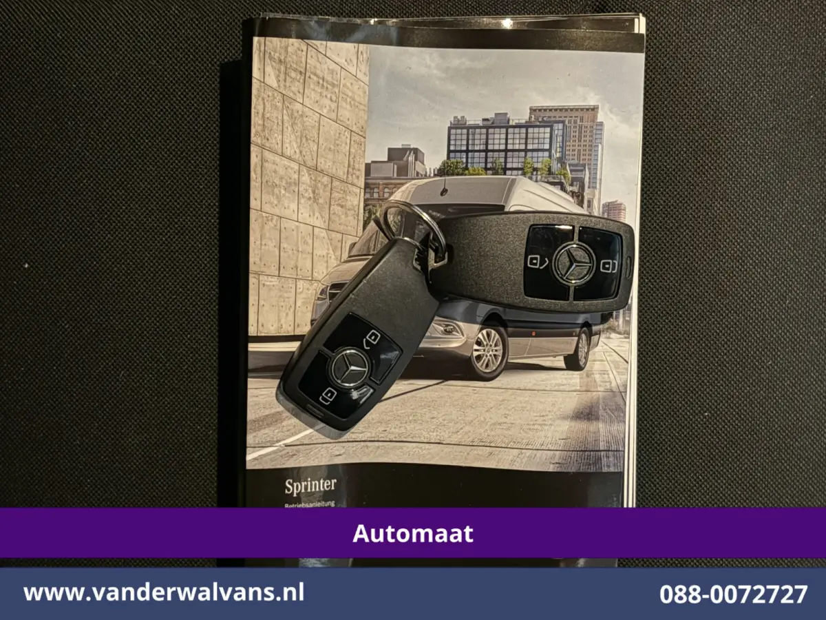 317 CDI 170pk 9G-Tronic Automaat L2H2 Facelift Euro6 Airco | Camera | XXL Navigatie | Adaptieve Cruisecontrol | LED Chauffeursstoel, Parkeersensoren, Stoelverwarming, Bijrijdersbank