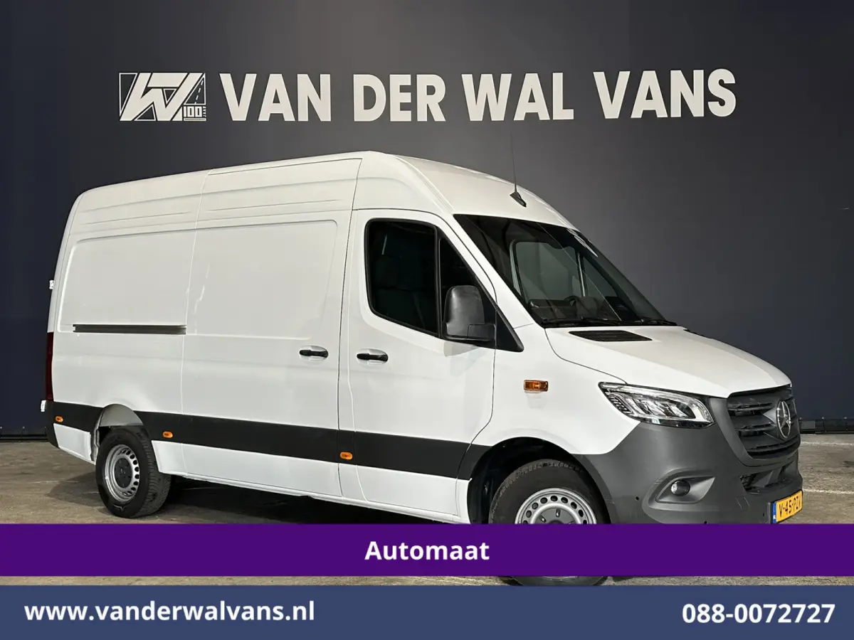 317 CDI 170pk 9G-Tronic Automaat L2H2 2025 model Euro6 Airco | Camera | Navigatie | Adaptieve Cruisecontrol | LED Chauffeursstoel, Stoelverwarming, Parkeersensoren, Bjrijdersbank