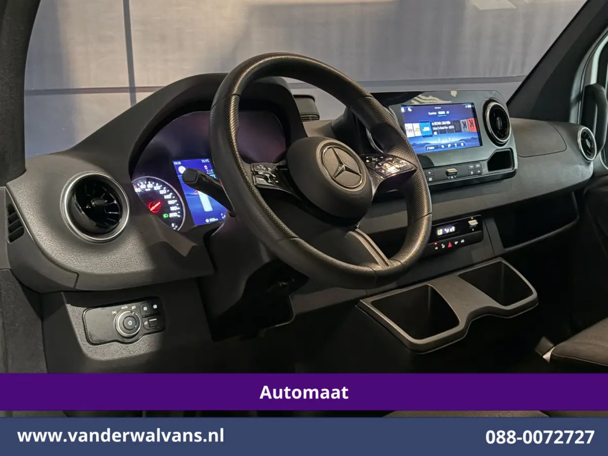 317 CDI 170pk 9G-Tronic Automaat L2H2 2025 model Euro6 Airco | Camera | Navigatie | Adaptieve Cruisecontrol | LED Chauffeursstoel, Stoelverwarming, Parkeersensoren, Bjrijdersbank