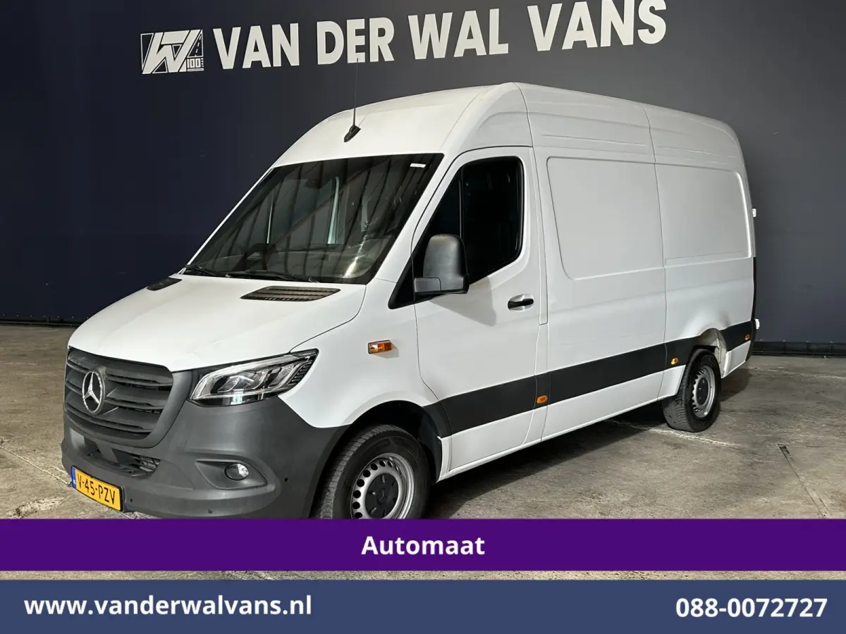 317 CDI 170pk 9G-Tronic Automaat L2H2 2025 model Euro6 Airco | Camera | Navigatie | Adaptieve Cruisecontrol | LED Chauffeursstoel, Stoelverwarming, Parkeersensoren, Bjrijdersbank
