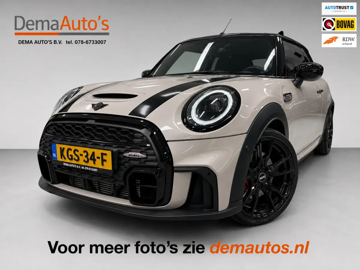 2.0 S JCW 18'' JCW-STOELEN/NAVI/H-UP/H-KARDON/CAM/DAB/CARPLAY///