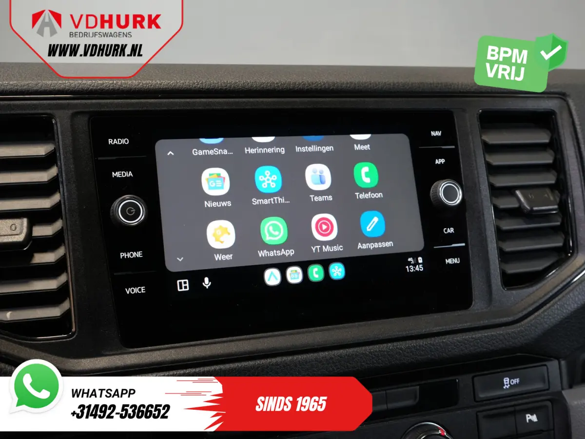 35 2.0 TDI 180 pk DSG Aut. L3H3 Imperiaal + Trap/ 270Gr.deuren/ Gev.stoel/ Carplay/ Navi/ Camera/ PDC/ Cruise/ Airco
