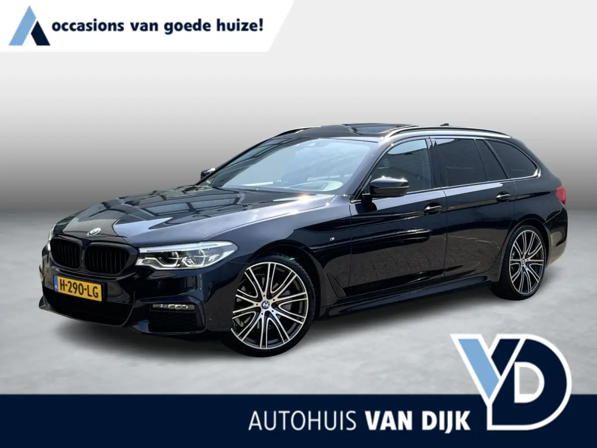 520i High Executive Edition | NL Auto/2e Eig./Voll.Historie/Individual+M-Sportpakket/Leder/Camera/Head-Up/Pano.Dak