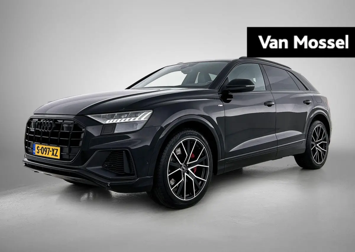 60 TFSI e quattro Pro Line S Competition 462 PK | S-line | Panoramadak | Adaptive cruise control l Camera l Head-up display l Dodehoek detectie l Bang & Olufsen l Luchtvering l Trekhaak l Op
