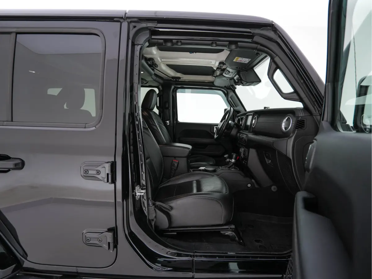 4xe 380 Sahara AWD (Plug-in) {SoH-91%} (INCL-BTW) *OPEN-ROOF | LEATHER | FULL-LED | ALPINE-AUDIO | CRUISE | BLINDSPOT | CAMERA | KEYLESS | HEATED-COMFORTSEATS | DAB+ | PRIVACY-GLASS | ECC | 