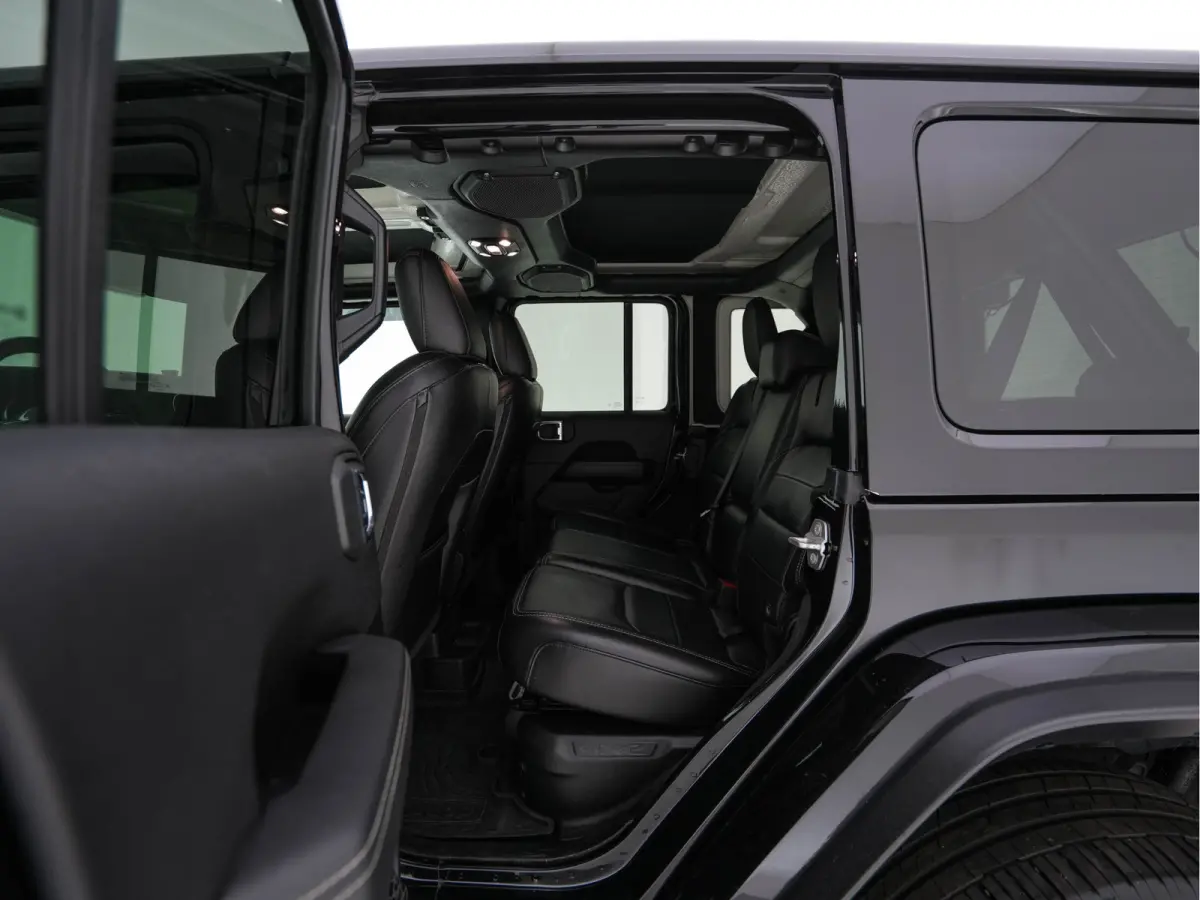 4xe 380 Sahara AWD (Plug-in) {SoH-91%} (INCL-BTW) *OPEN-ROOF | LEATHER | FULL-LED | ALPINE-AUDIO | CRUISE | BLINDSPOT | CAMERA | KEYLESS | HEATED-COMFORTSEATS | DAB+ | PRIVACY-GLASS | ECC | 