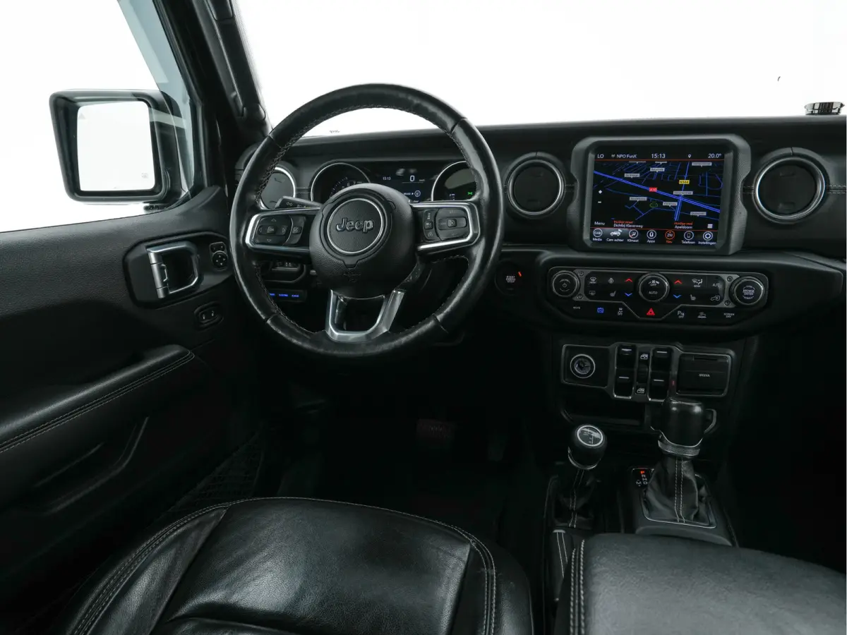 4xe 380 Sahara AWD (Plug-in) {SoH-91%} (INCL-BTW) *OPEN-ROOF | LEATHER | FULL-LED | ALPINE-AUDIO | CRUISE | BLINDSPOT | CAMERA | KEYLESS | HEATED-COMFORTSEATS | DAB+ | PRIVACY-GLASS | ECC | 