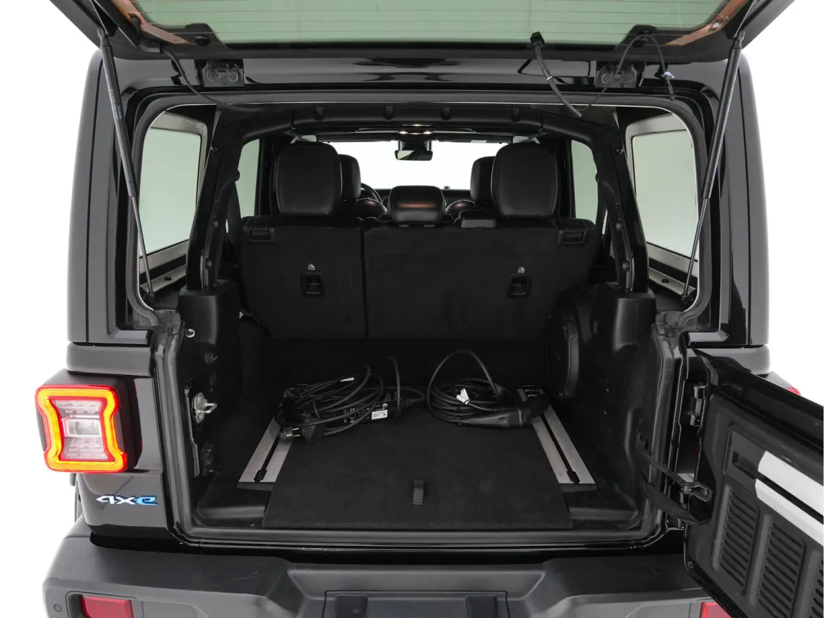 4xe 380 Sahara AWD (Plug-in) {SoH-91%} (INCL-BTW) *OPEN-ROOF | LEATHER | FULL-LED | ALPINE-AUDIO | CRUISE | BLINDSPOT | CAMERA | KEYLESS | HEATED-COMFORTSEATS | DAB+ | PRIVACY-GLASS | ECC | 
