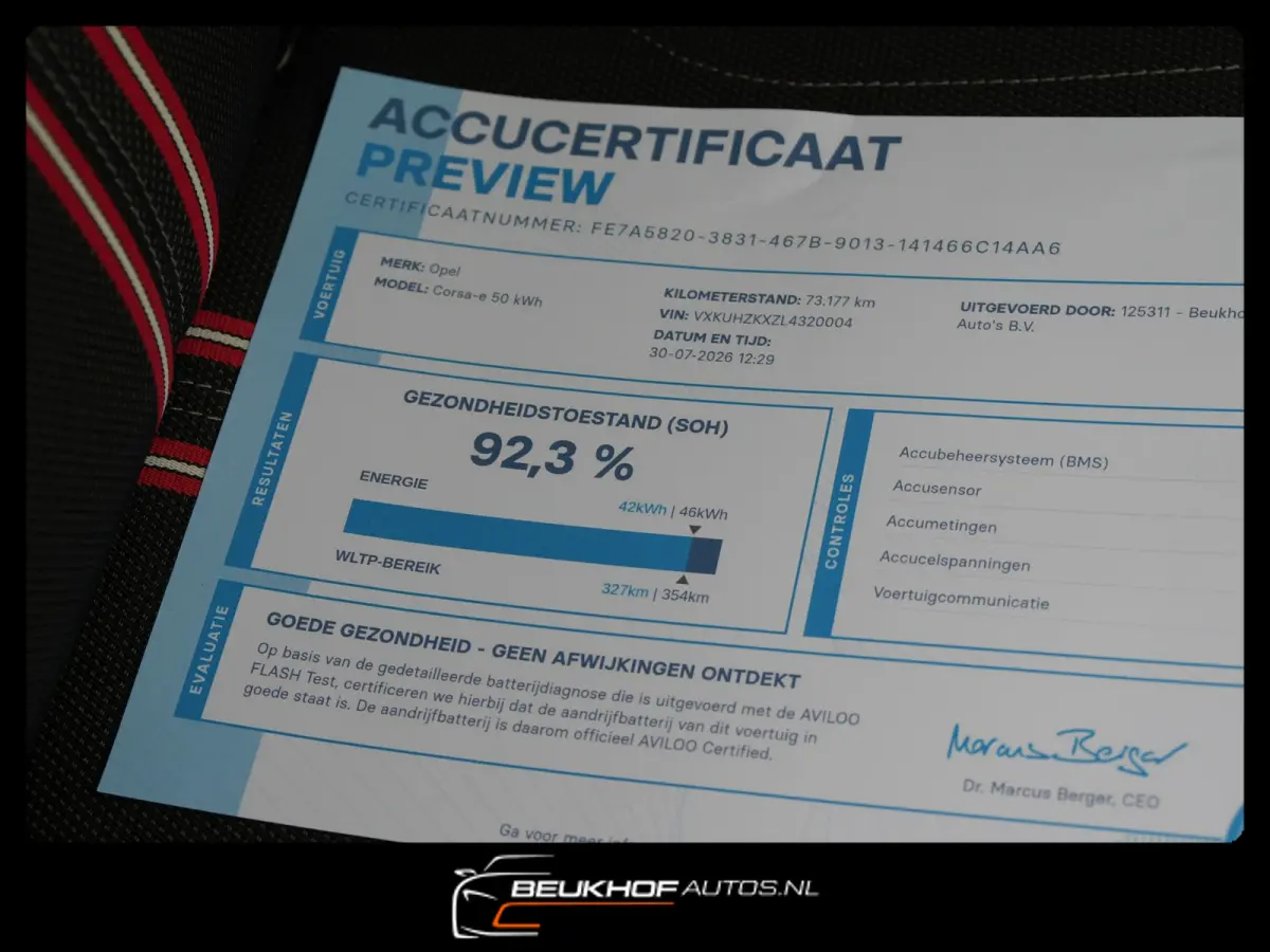 GS Line Sport 50 kWh Navi Carplay Soh 92.3%