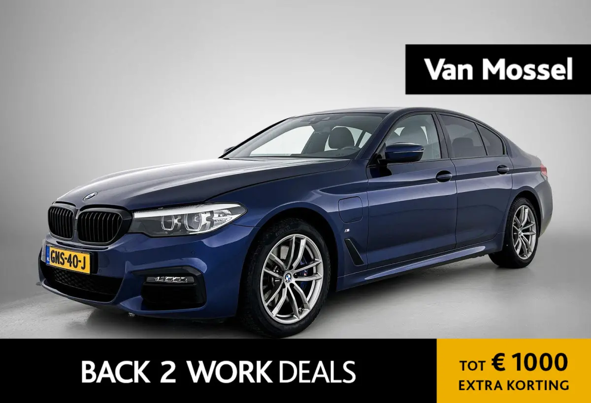 530e iPerformance High Executive | ACHTERUITRIJCAMERA | APPLE CARPLAY - ANDROID AUTO | STOELVERWARMING | NAVIGATIE | ELEKTRISCHE KOFFERKLEP | ELEKTRISCHE STOELEN | SFEERVERLICHTING |