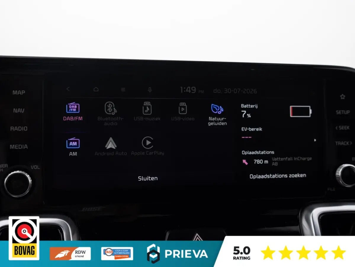 1.6 T-GDI Plug-in Hybrid Platinum 4WD | Panorama | Nappa Leder | 360° Camera | BOSE | 266 PK | Trekgewicht 1.500 kg