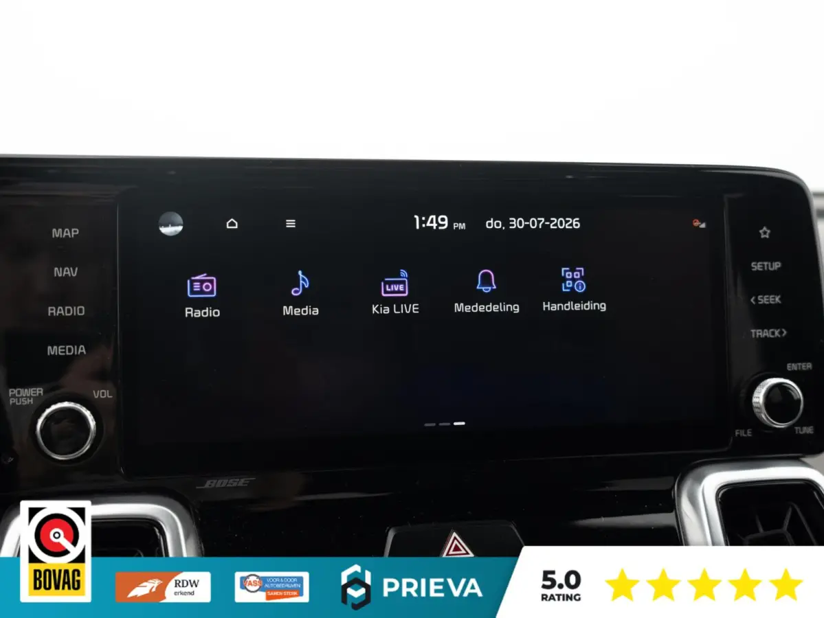 1.6 T-GDI Plug-in Hybrid Platinum 4WD | Panorama | Nappa Leder | 360° Camera | BOSE | 266 PK | Trekgewicht 1.500 kg