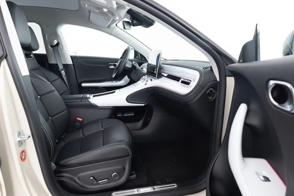 66kWh Premium | PANORAMA | BEATS | LEDER | *SOH 97,8% | Ceramic cream