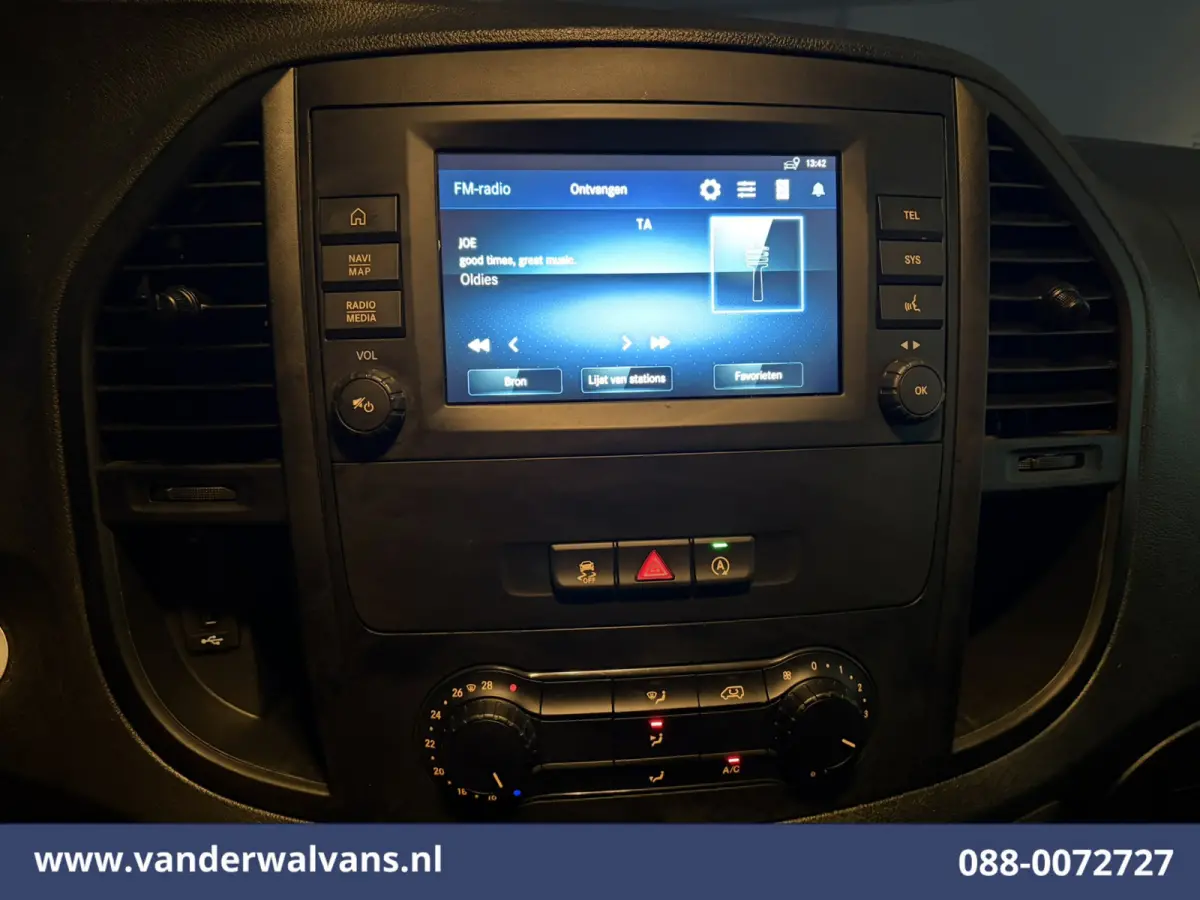 110 CDI L2H1 Euro6 Airco | Camera | Navigatie | Apple Carplay | Cruisecontrol Andoid Auto, Achterklep