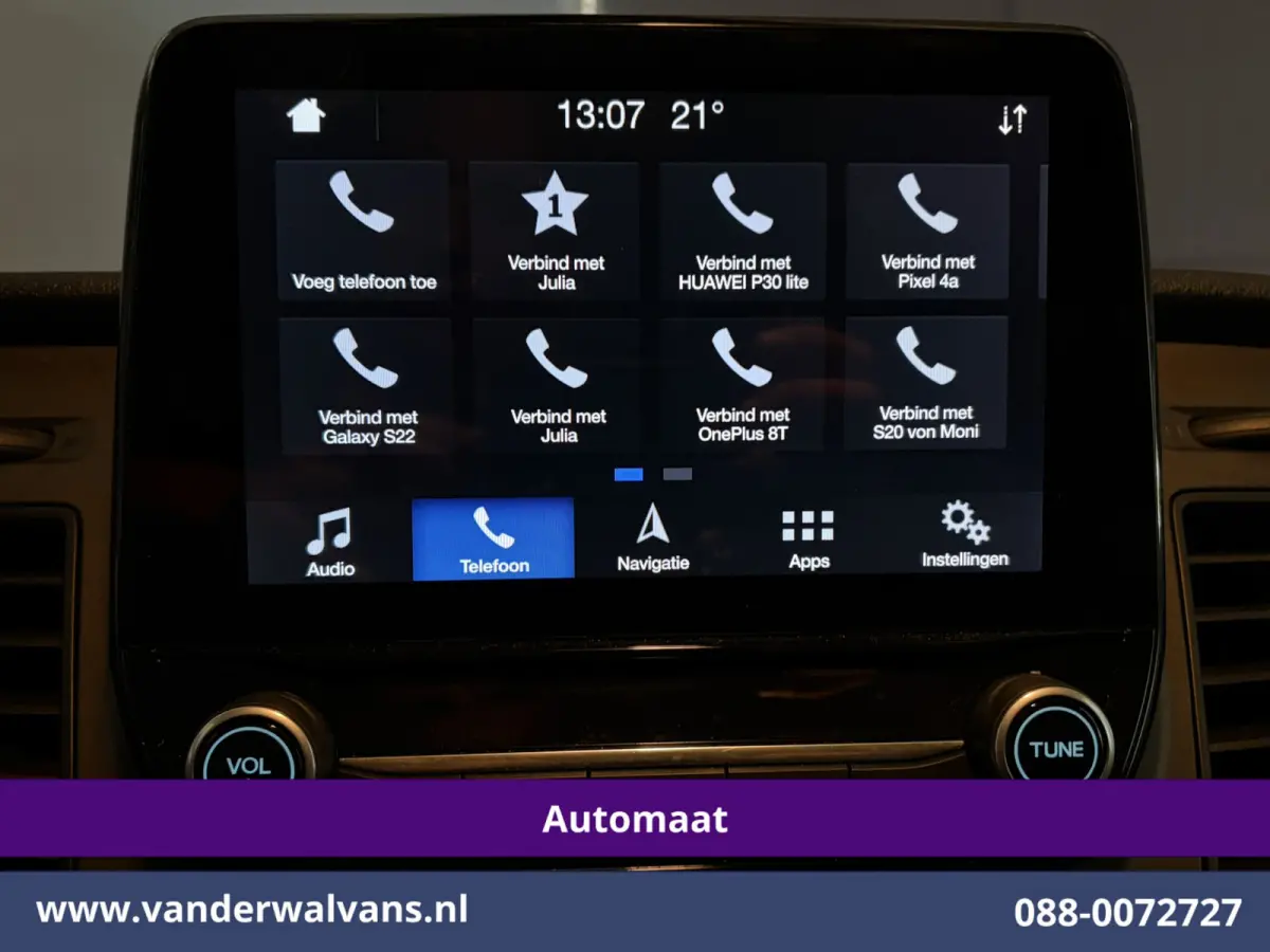 2.0 TDCI 131pk Automaat L2H2 Euro6 Airco | Camera | Navigatie | Android Auto | LED | Cruisecontrol Verwarmde voorruit, Parkeersensoren, Bijrijdersbank