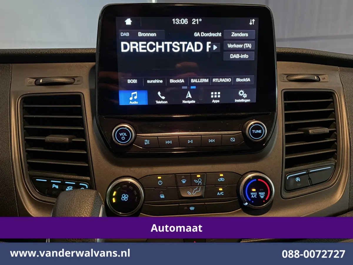2.0 TDCI 131pk Automaat L2H2 Euro6 Airco | Camera | Navigatie | Android Auto | LED | Cruisecontrol Verwarmde voorruit, Parkeersensoren, Bijrijdersbank