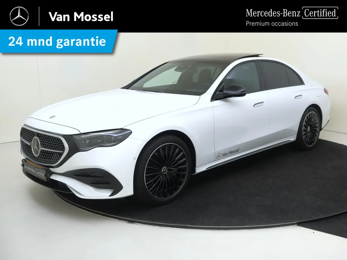 400 e 4MATIC AMG Line / Premium/ Panoramadak/ AIRMATIC/ Achterasbesturing/ SUPERSCREEN/ Nappa/ 20 inch/ Softclose/ Burmester 4D/ El. Trekhaak