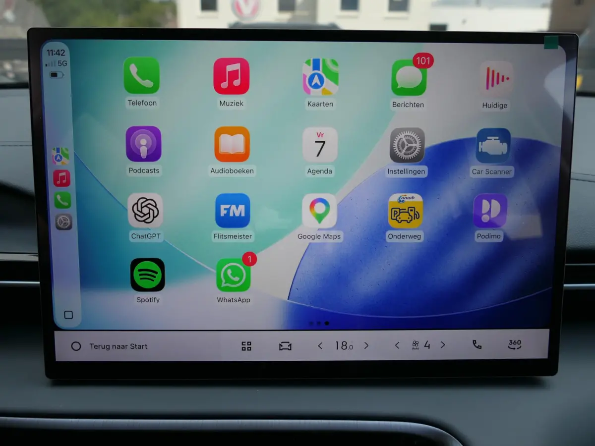 Pro+ 68 kWh | 475 KM WLTP | 8 jaar fabrieksgarantie | 360°-camera | Stoelventilatie | Warmtepomp | Stoelverwarming | Apple-/Android Carplay | Leder | ACC | Dodehoek detectie