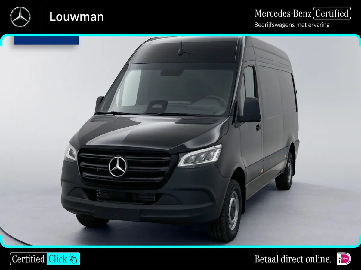 317 CDI L2H2 Pro Navigatie Parkeerpakket Stoelverwarming Betimmering Trekhaak 24 maanden Mercedes Certified garantie