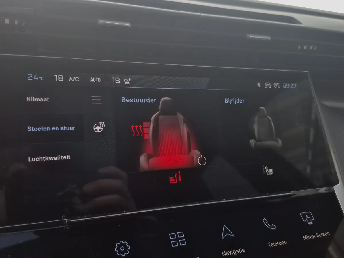 1.2 Hybrid 145 e-DCS6 GT 8 jaar garantie | Elektrische stoelverstelling met geheugen | Stoelmassage | Voorstoelen verwarmd | Stuurwiel verwarming | Apple carplay Android auto | Adaptive crui