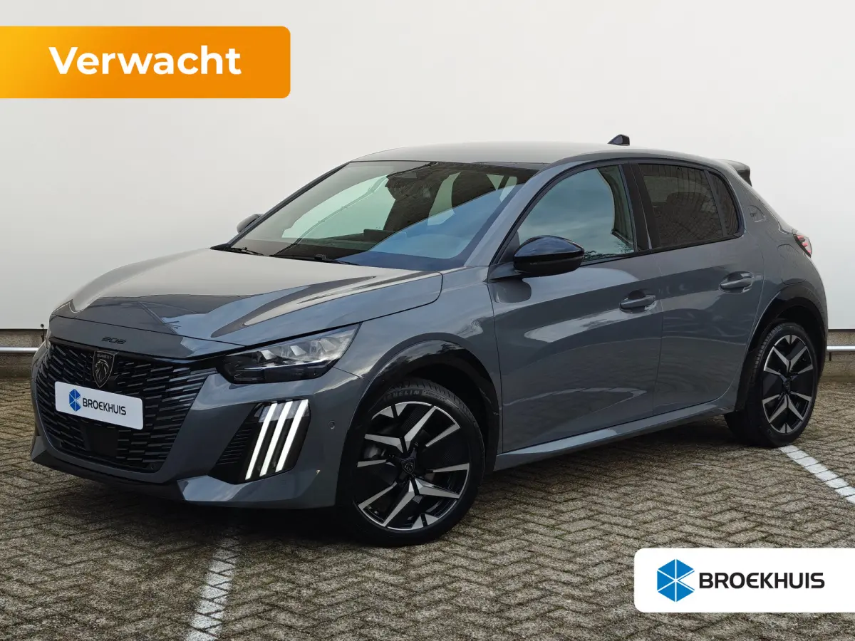 GT | Armsteunen op de voorportieren bekleed met kunstleder met groen sierstiksel (GT-Line) | Climate Control | Dashboard en deurpanelen in kunststof met carboneffect