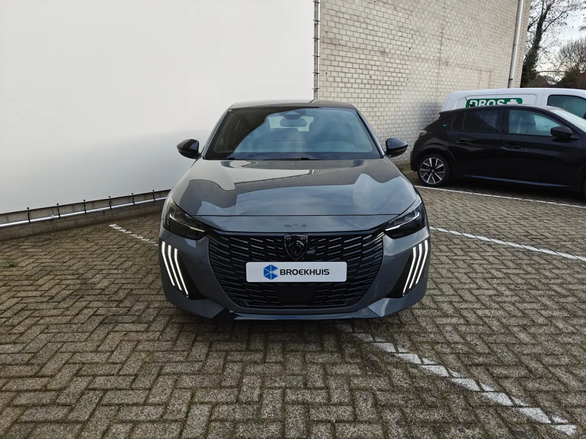 GT | Armsteunen op de voorportieren bekleed met kunstleder met groen sierstiksel (GT-Line) | Climate Control | Dashboard en deurpanelen in kunststof met carboneffect