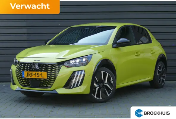 GT | Armsteunen op de voorportieren bekleed met kunstleder met groen sierstiksel (GT-Line) | Climate Control | Dashboard en deurpanelen in kunststof met carboneffect