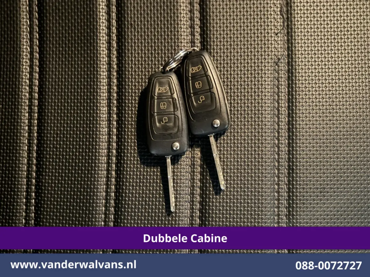 2.0 TDCI 130pk L2H1 Dubbele Cabine Euro6 Airco | 6-Zits | Apple Carplay | LED | Cruisecontrol 2800kg trekhaak, Stoelverwarming, Verwarmde voorruit, Parkeersensoren