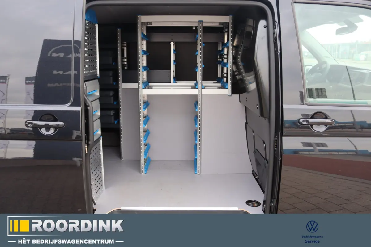 TRANSPORTER 150 pk DSG L2, Complete Sortimo inrichting, 20" LMV, sidebars, alles in kleur, standkachel etc