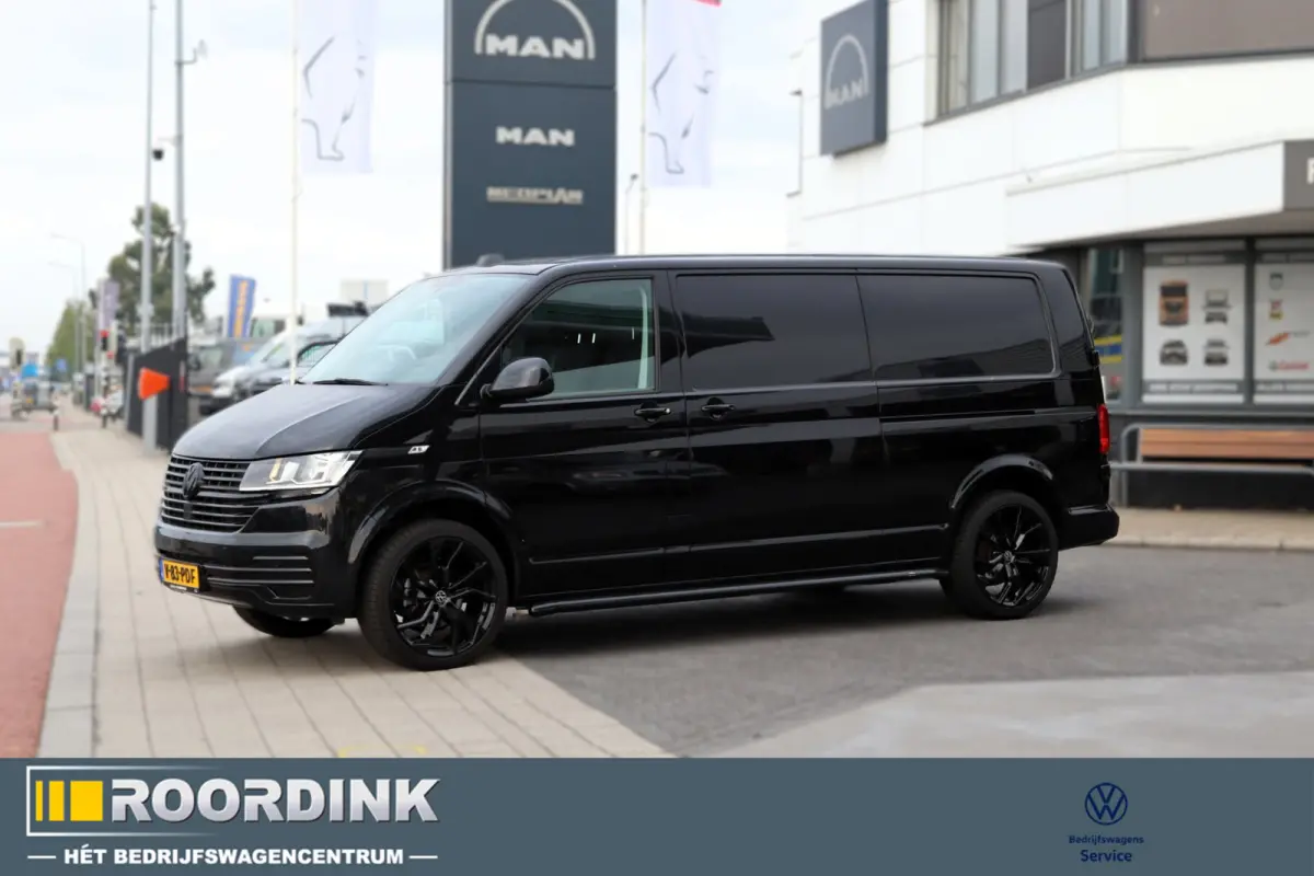 TRANSPORTER 150 pk DSG L2, Complete Sortimo inrichting, 20" LMV, sidebars, alles in kleur, standkachel etc