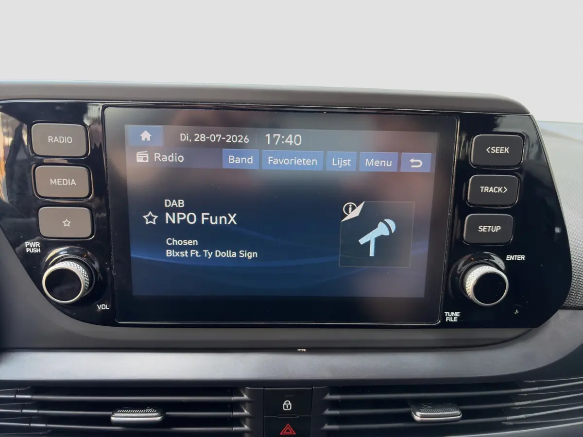 1.0 T-GDI 100pk Comfort | Camera | Carplay | Airco | 16-inch Velgen | Cruise control | Middenarmsteun | DAB | BLIS | Parkeersensoren