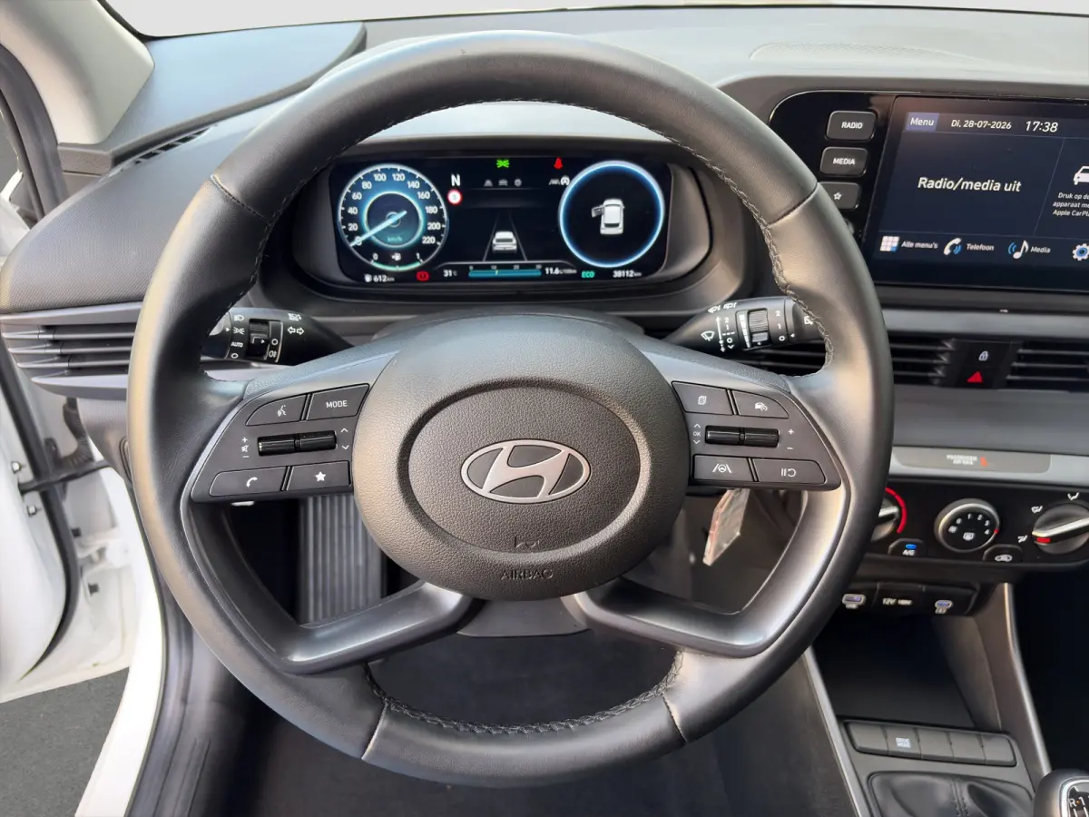 1.0 T-GDI 100pk Comfort | Camera | Carplay | Airco | 16-inch Velgen | Cruise control | Middenarmsteun | DAB | BLIS | Parkeersensoren